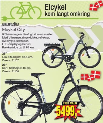 Harald Nyborg Aurelia el-cykel tilbud