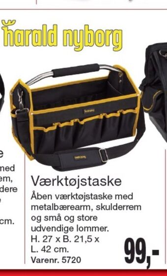 Harald Nyborg Harald nyborg værktøjstaske tilbud