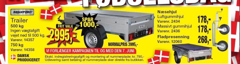 Harald Nyborg Branford trailer tilbud