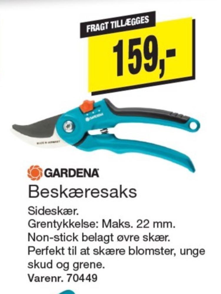 Harald Nyborg Gardena beskæresaks tilbud
