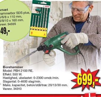 Harald Nyborg Blå borehammer tilbud