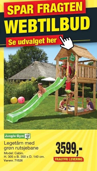 Harald Nyborg Jungle gym legetårn tilbud