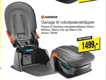 Harald Nyborg Gardena robotgarage tilbud