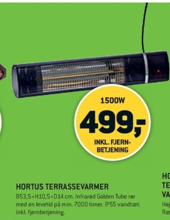 Hortus terrassevarmer