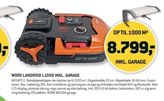 XL-BYG Landroid robotplæneklipper tilbud