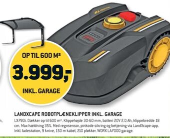 XL-BYG Landxcape robotplæneklipper tilbud
