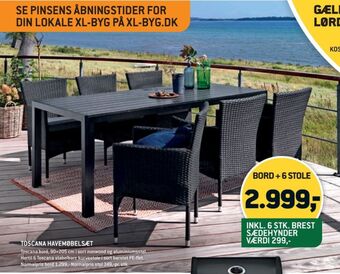 XL-BYG Ukendt havemøbelsæt tilbud