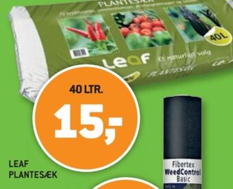 Leaf plantesæk