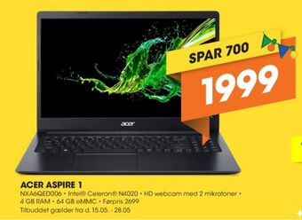 Acer bærbar pc