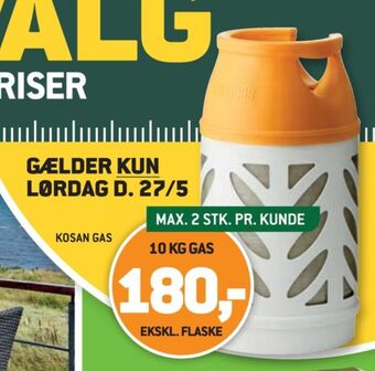 XL-BYG Kosan gasflaske tilbud