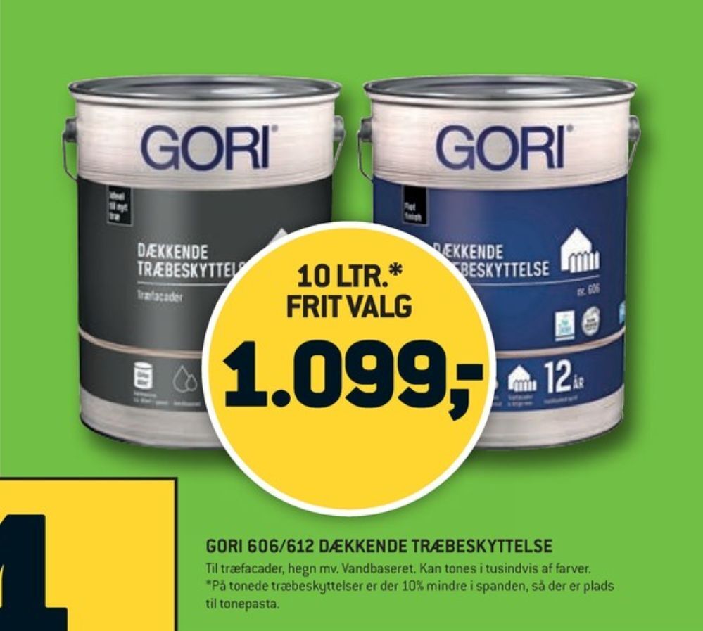 XL-BYG Gori træbeskyttelse tilbud