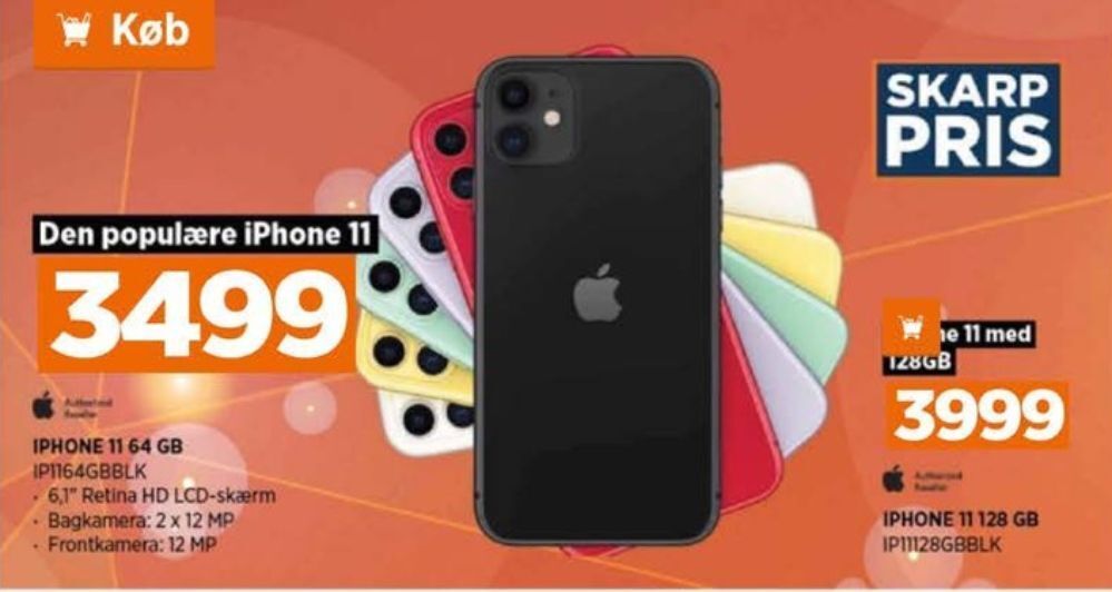 Power Iphone 11 mobiltelefon tilbud