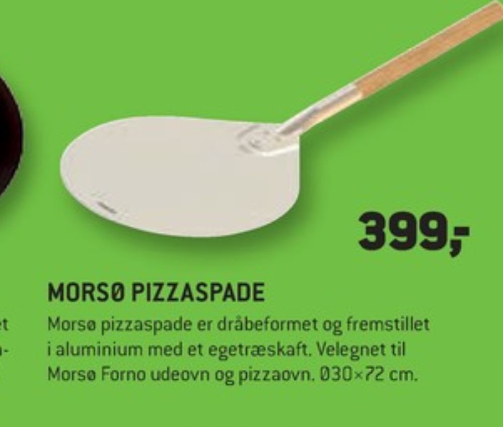 XL-BYG Morsø pizzaspade tilbud