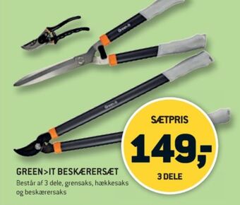 Green it beskæresæt