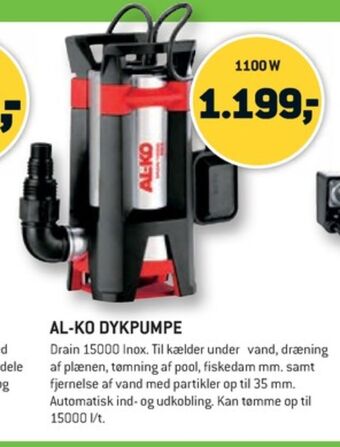 Al-ko dykpumpe