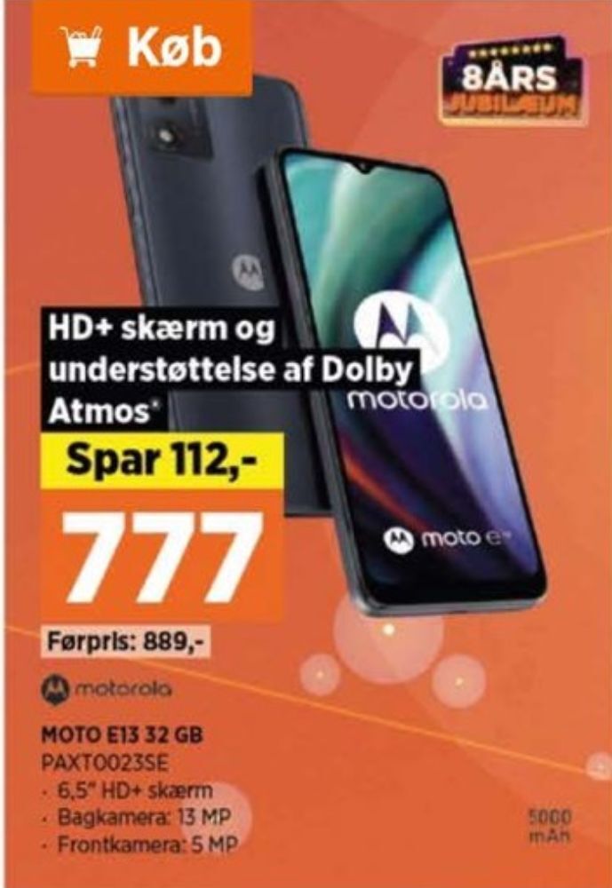 Power E13 mobiltelefon tilbud