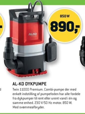 Al-ko dykpumpe