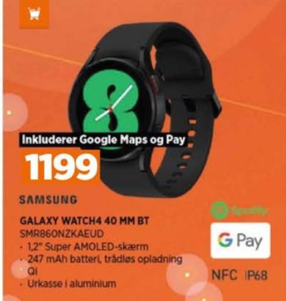 Samsung smartwatch tilbud hos Power