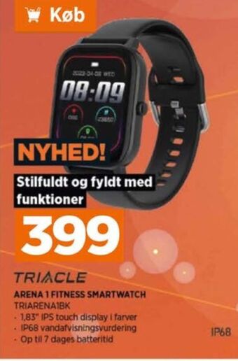 Power Triacle smartwatch tilbud
