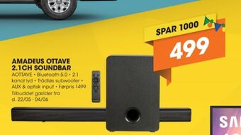 Expert Amadeus soundbar tilbud