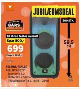 Power Feel højttaler tilbud