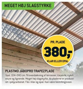 XL-BYG Plastmo trapezplader tilbud