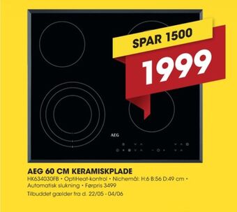 Aeg indbygningskogeplade