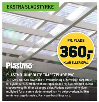XL-BYG Jumbolite trapezplader tilbud