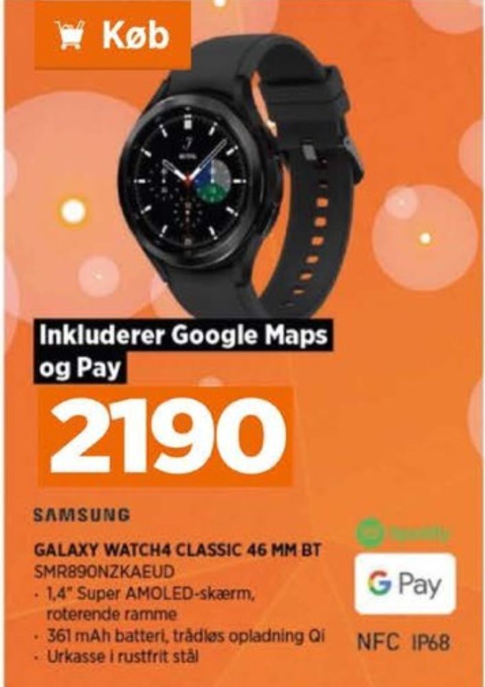 Samsung smartwatch tilbud hos Power