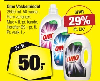 Calle Omo vaskemiddel-flydende tilbud