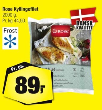 Calle Rose kyllingebrystfilet tilbud