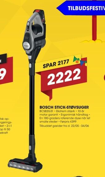 Bosch støvsuger