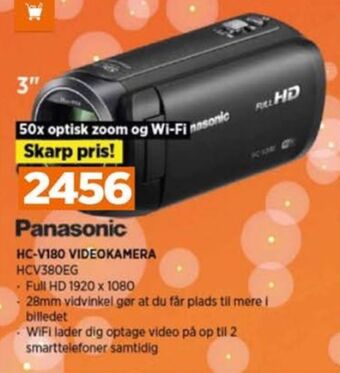 Power Panasonic videokamera tilbud