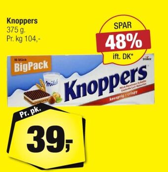 Calle Knoppers kiks tilbud
