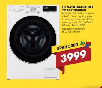 Punkt1 Lg vaskemaskine tilbud