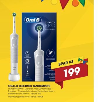 Braun oral-b eltandbørste