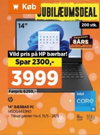 Power Hp bærbar pc tilbud