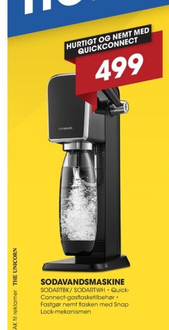 Sodastream sodavandsmaskine