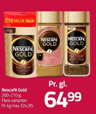 Gold instant kaffe