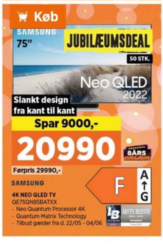 Power Samsung tv tilbud