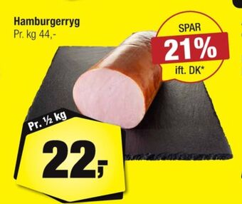 Ukendt hamburgerryg