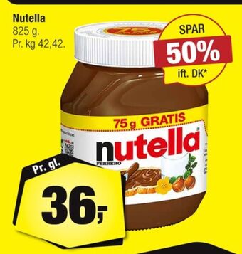 Calle Nutella smørepålæg tilbud