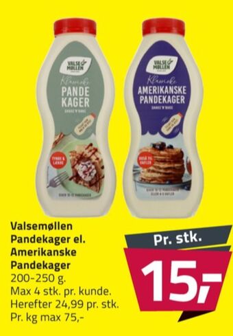Fleggaard Valsemøllen pandekagemix tilbud