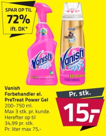 Fleggaard Vanish pletfjerner tilbud