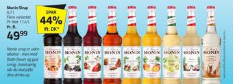 Fleggaard Monin drinkmix tilbud