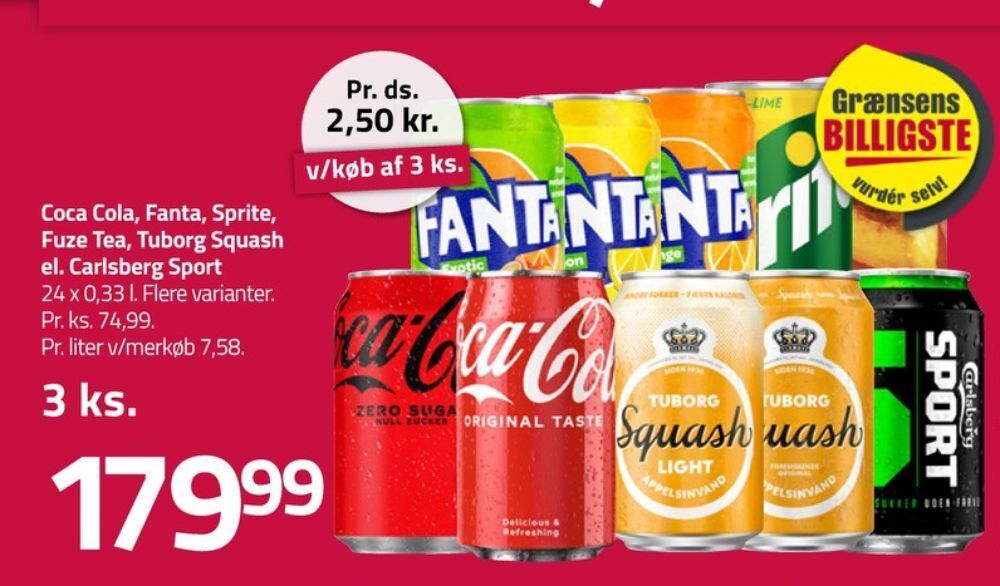 Fleggaard Coca cola cola tilbud