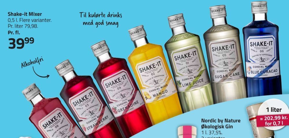 Fleggaard Shake-it drinkmix tilbud