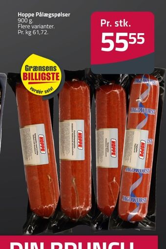 Hoppe spegepølse