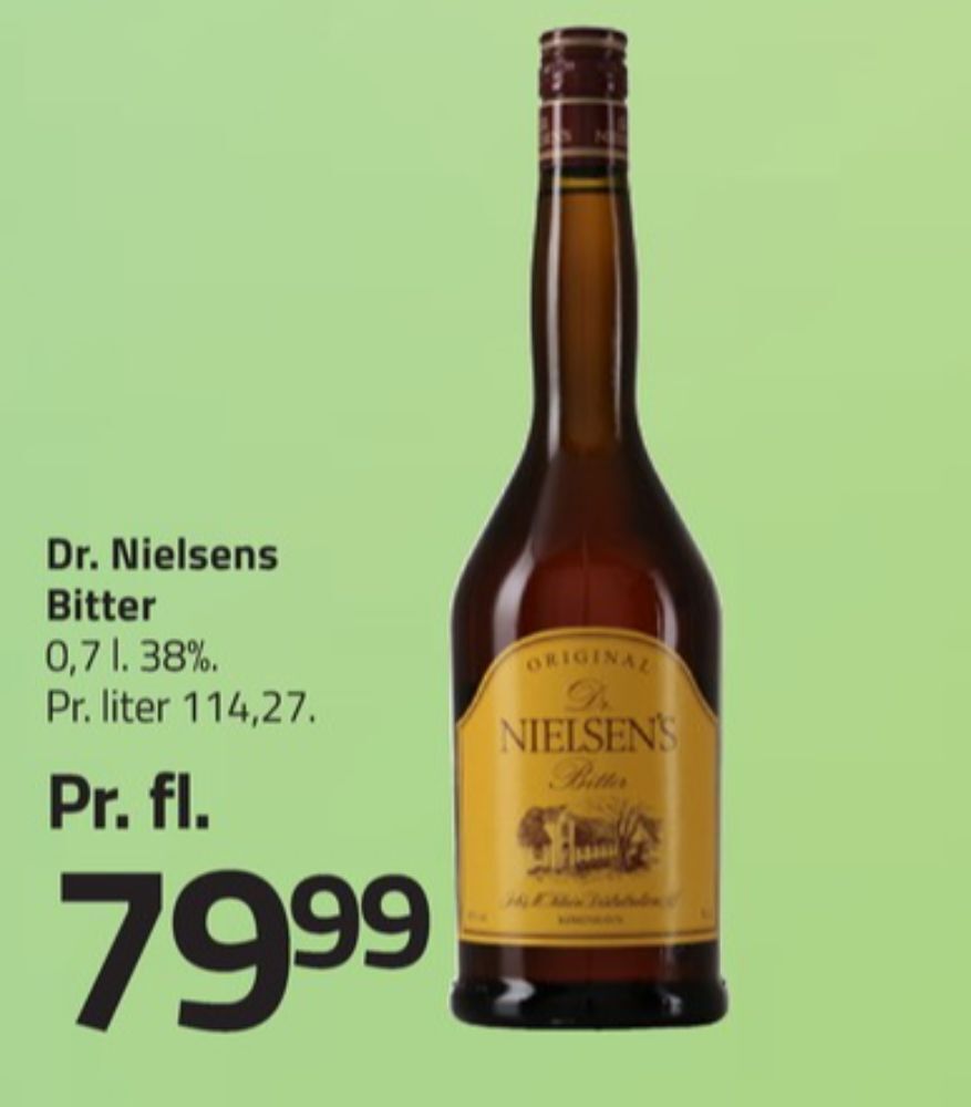 Fleggaard Dr nielsen bitter tilbud