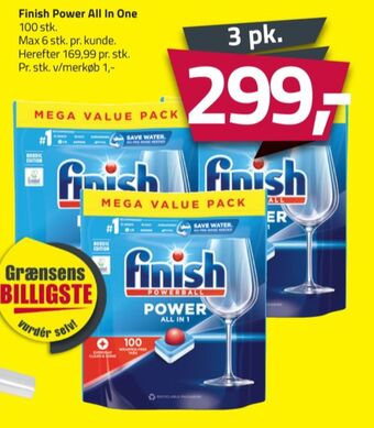 Finish maskinopvask-tabs